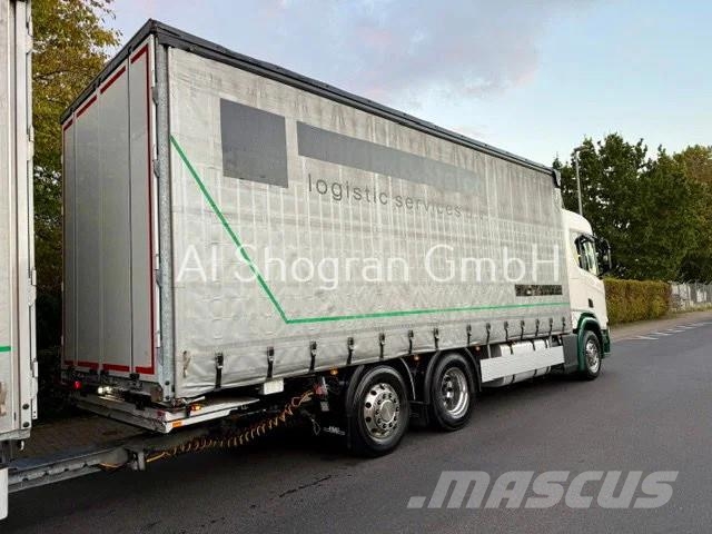 Scania R500 6x2/Retarder/Eu6d/Edscha/LBW Φορτηγά Καρότσα - Κουρτίνα