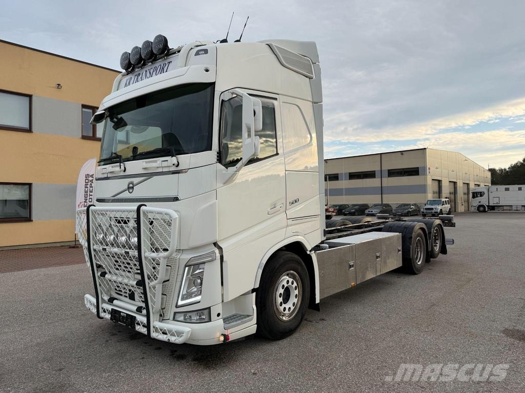 Volvo FH500 6x2*4 EURO6 + RETARDER + CHASSIS 7700mm Chassis Cab trucks
