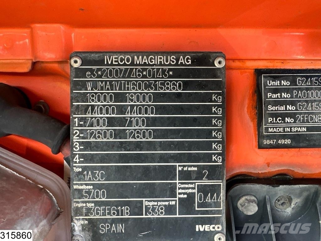 Iveco Stralis 460 EURO 6, Retarder, Rolfo, Combi Avtotransporterji