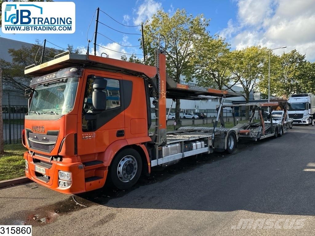 Iveco Stralis 460 EURO 6, Retarder, Rolfo, Combi Avtotransporterji