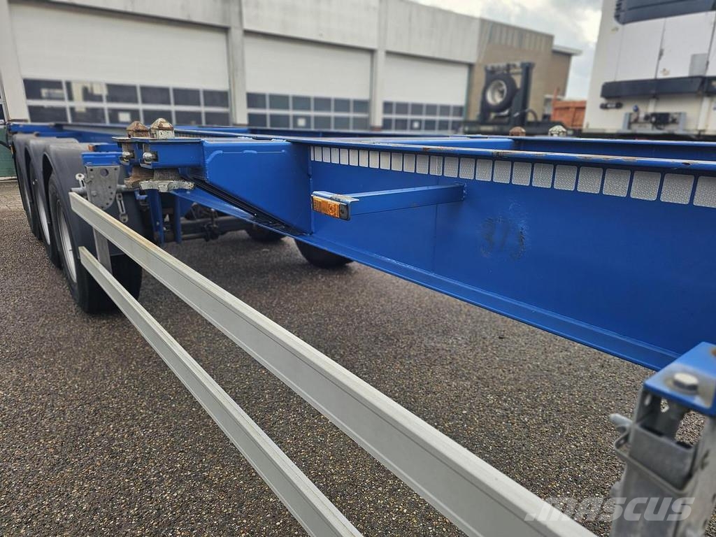 Menke JANZEN 40 FOOT STRAIGHT / 2 X 20/30 FOOT./ BPW DRU Полуприцепы-Контейнеровозы