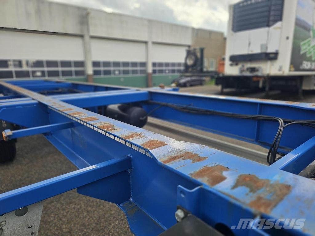 Menke JANZEN 40 FOOT STRAIGHT / 2 X 20/30 FOOT./ BPW DRU Полуприцепы-Контейнеровозы