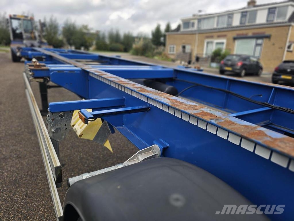 Menke JANZEN 40 FOOT STRAIGHT / 2 X 20/30 FOOT./ BPW DRU Полуприцепы-Контейнеровозы