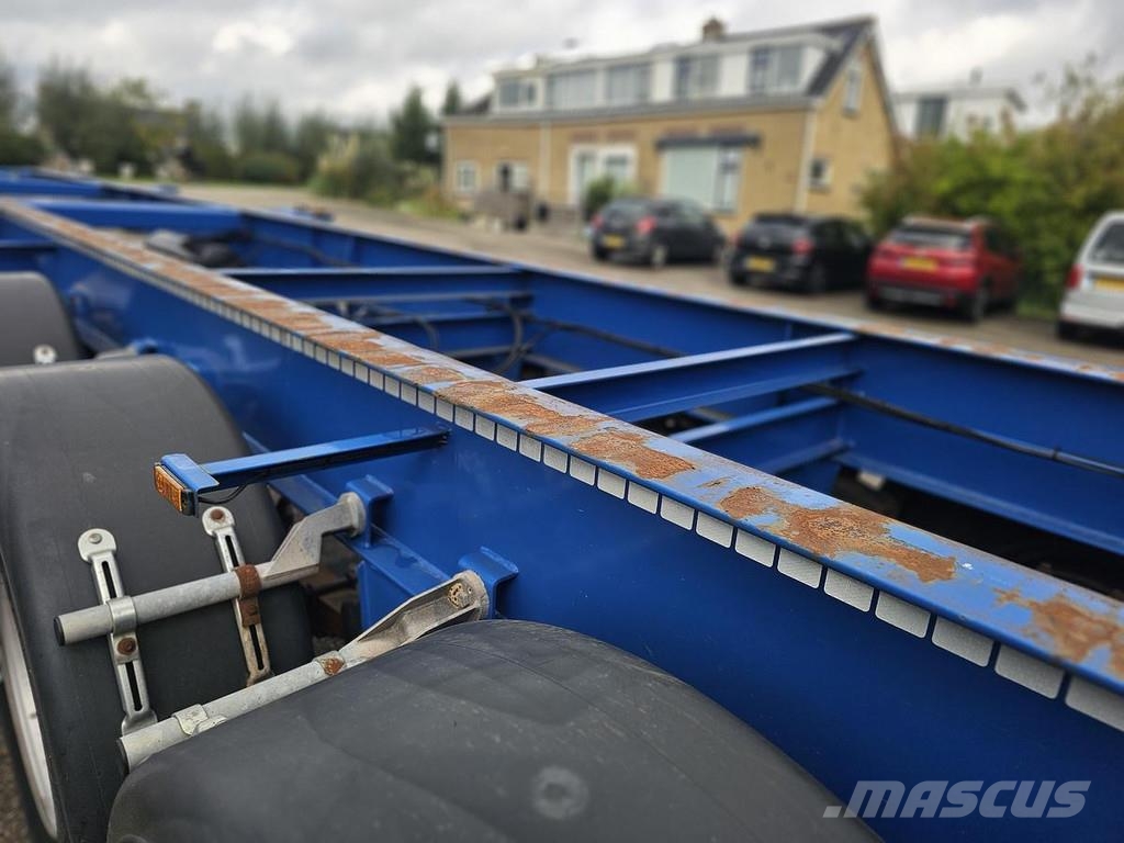 Menke JANZEN 40 FOOT STRAIGHT / 2 X 20/30 FOOT./ BPW DRU Полуприцепы-Контейнеровозы