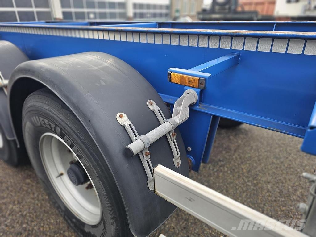 Menke JANZEN 40 FOOT STRAIGHT / 2 X 20/30 FOOT./ BPW DRU Полуприцепы-Контейнеровозы