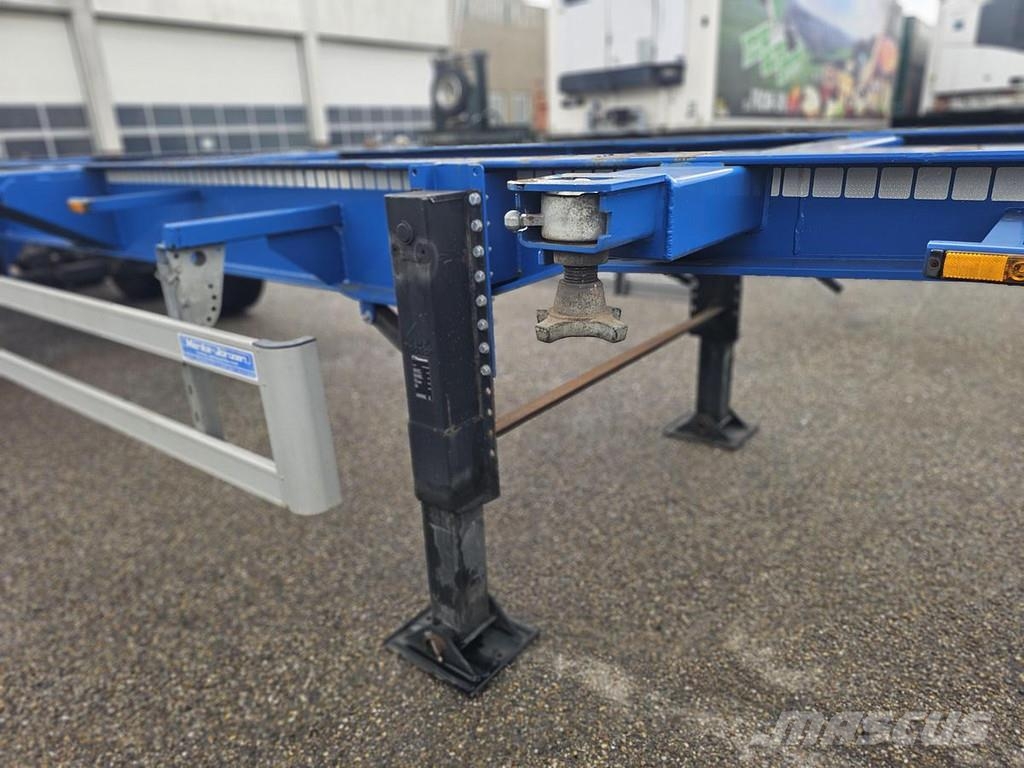Menke JANZEN 40 FOOT STRAIGHT / 2 X 20/30 FOOT./ BPW DRU Полуприцепы-Контейнеровозы