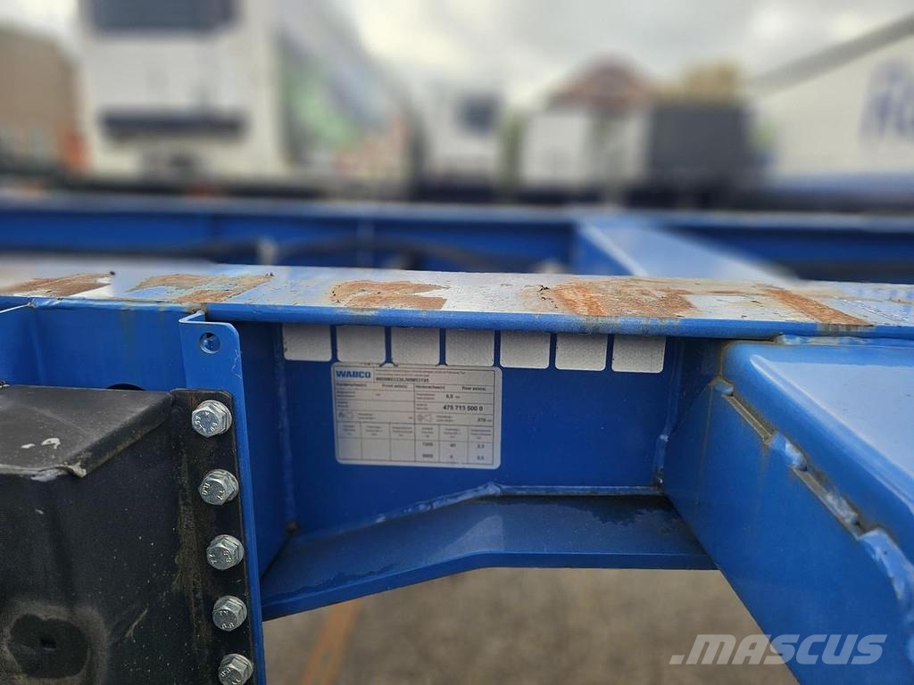 Menke JANZEN 40 FOOT STRAIGHT / 2 X 20/30 FOOT./ BPW DRU Полуприцепы-Контейнеровозы