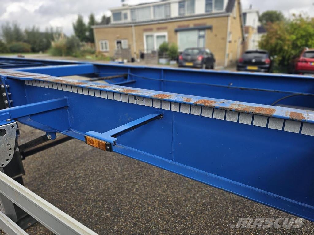 Menke JANZEN 40 FOOT STRAIGHT / 2 X 20/30 FOOT./ BPW DRU Полуприцепы-Контейнеровозы