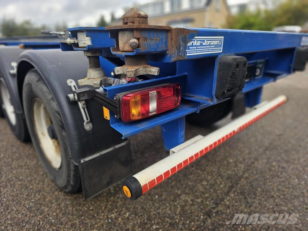 Menke JANZEN 40 FOOT STRAIGHT / 2 X 20/30 FOOT./ BPW DRU Полуприцепы-Контейнеровозы
