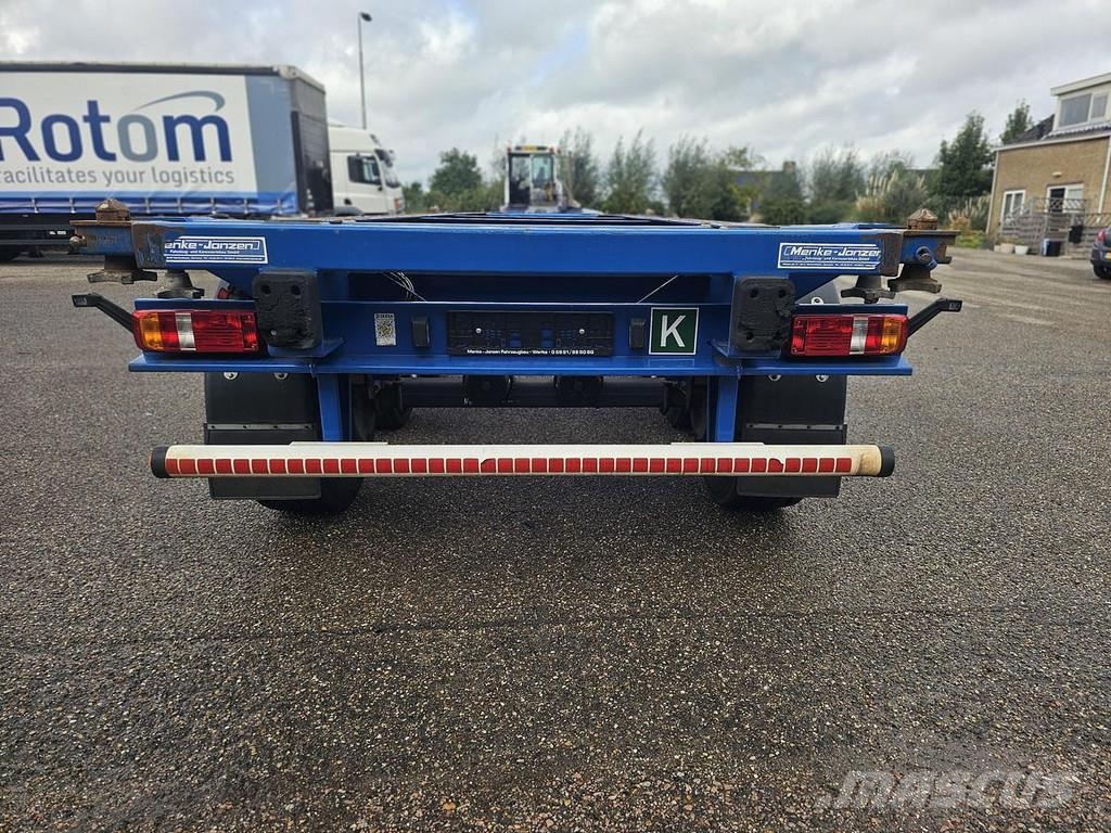 Menke JANZEN 40 FOOT STRAIGHT / 2 X 20/30 FOOT./ BPW DRU Полуприцепы-Контейнеровозы