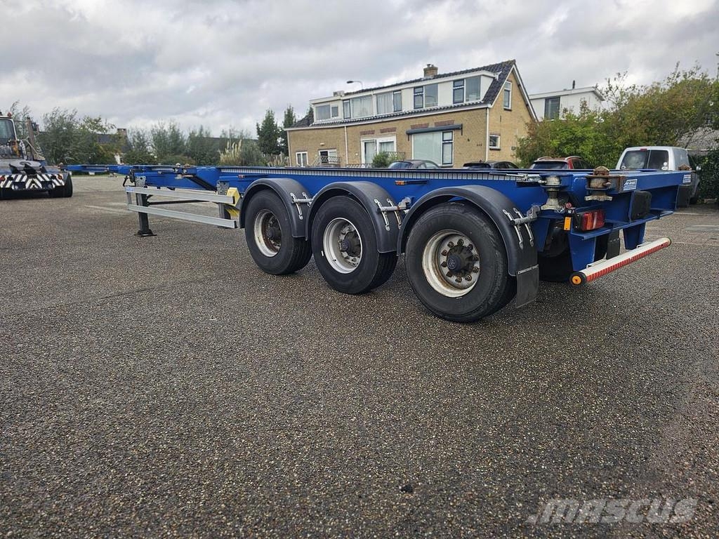 Menke JANZEN 40 FOOT STRAIGHT / 2 X 20/30 FOOT./ BPW DRU Полуприцепы-Контейнеровозы
