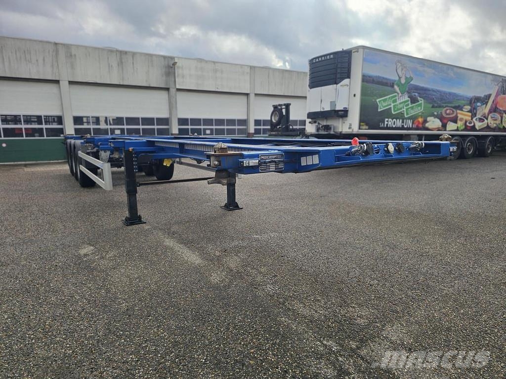 Menke JANZEN 40 FOOT STRAIGHT / 2 X 20/30 FOOT./ BPW DRU Полуприцепы-Контейнеровозы