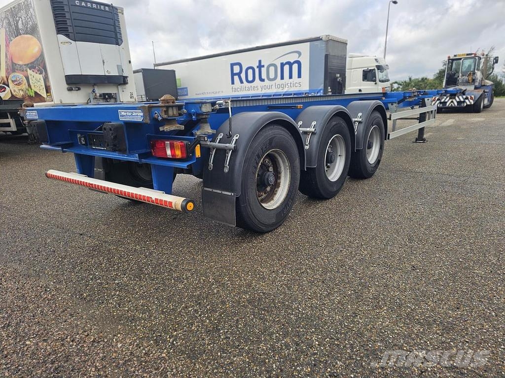 Menke JANZEN 40 FOOT STRAIGHT / 2 X 20/30 FOOT./ BPW DRU Полуприцепы-Контейнеровозы