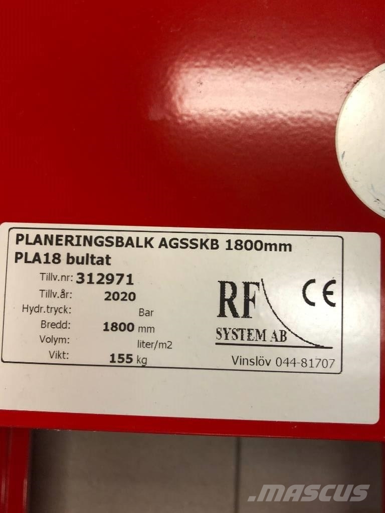 Rf-system Avjämningsbalk Інше обладнання