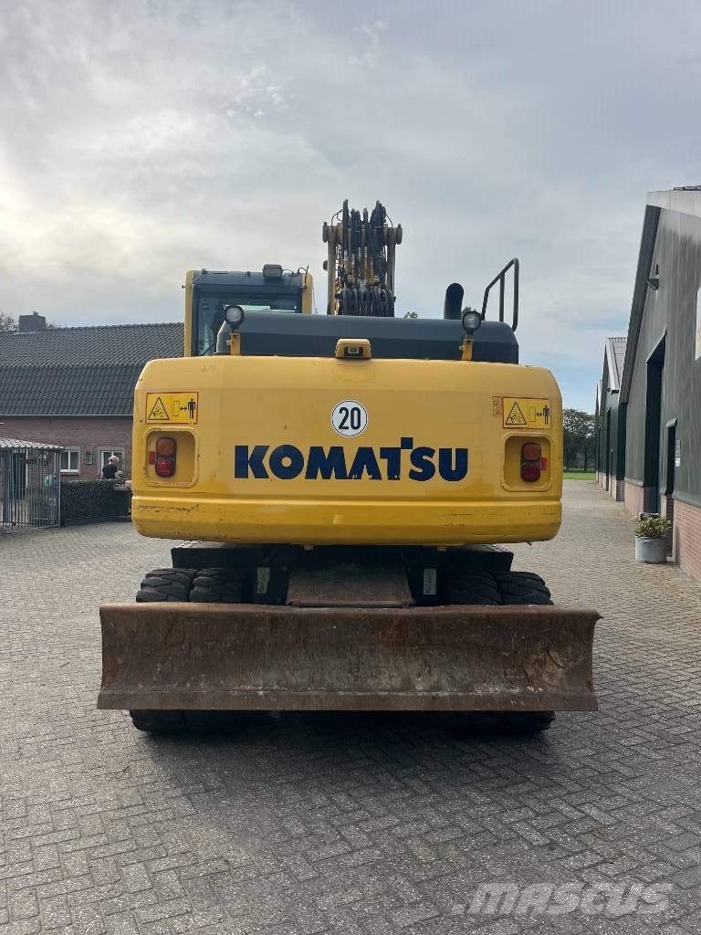 Komatsu PW 160-8 حفارات بعجل