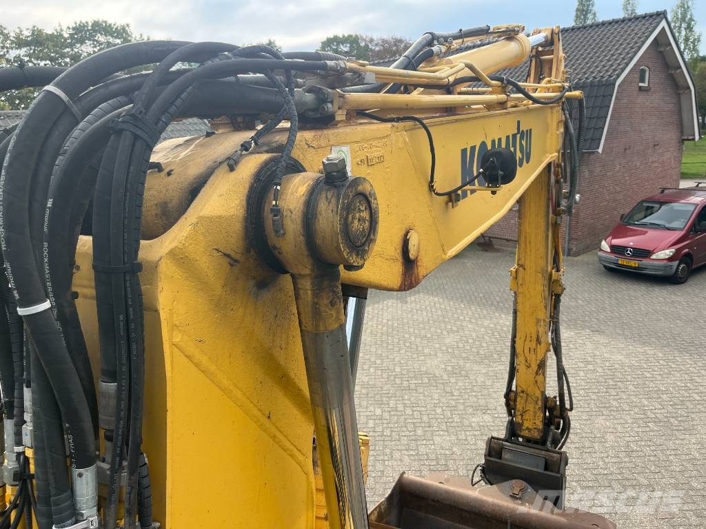 Komatsu PW 160-8 حفارات بعجل