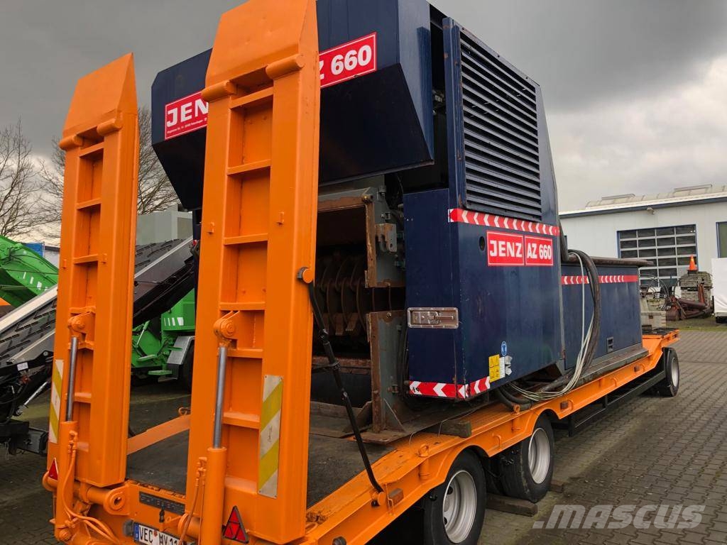 JENZ AZ 660 Haketuskoneet