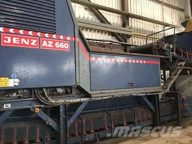 JENZ AZ 660 Haketuskoneet