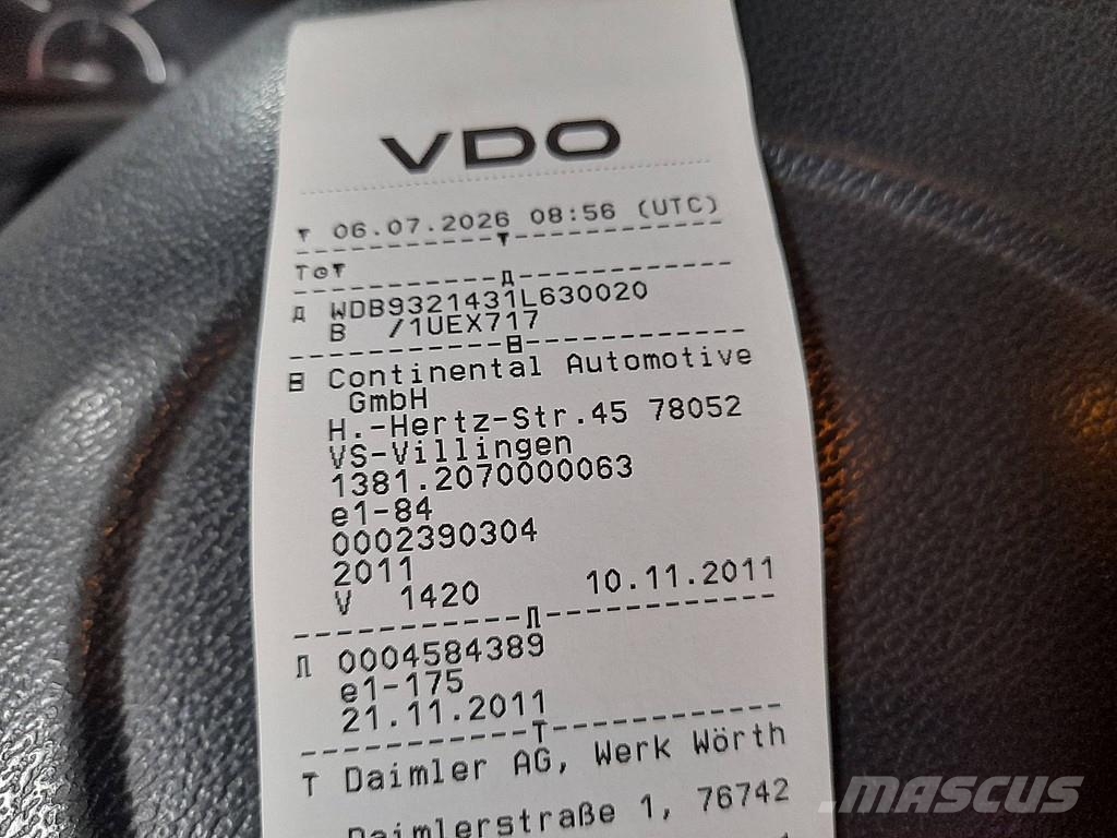 Mercedes-Benz ACTROS 2632 MP3 6X4 HIAB 122B-2 自卸式货车