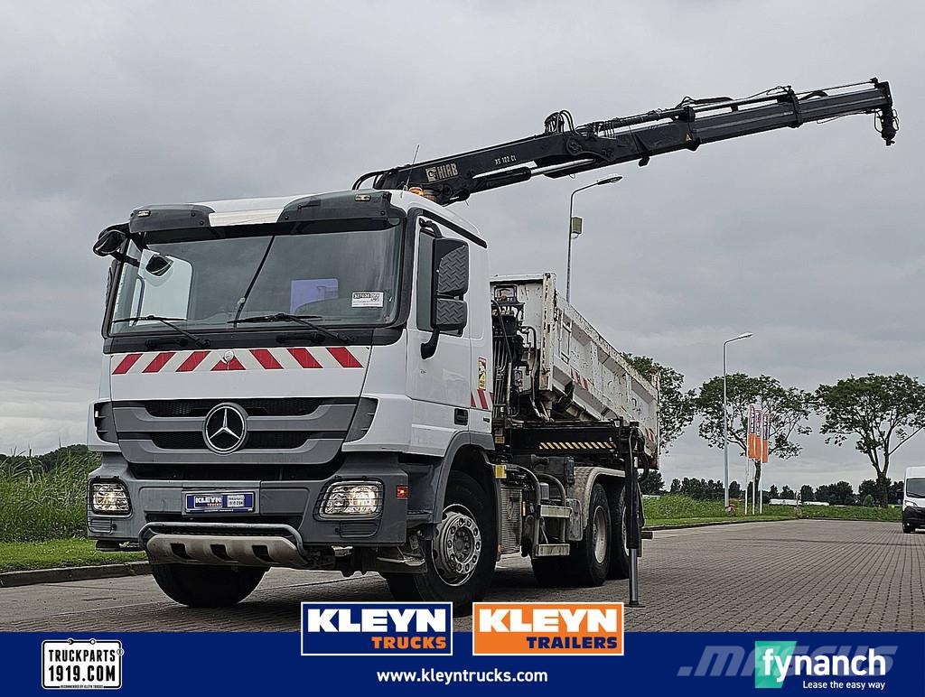 Mercedes-Benz ACTROS 2632 MP3 6X4 HIAB 122B-2, 2012, Vuren, The