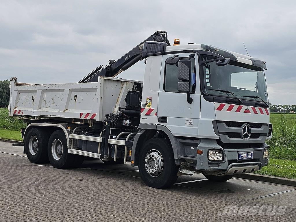 Mercedes-Benz ACTROS 2632 MP3 6X4 HIAB 122B-2, 2012, Vuren, The
