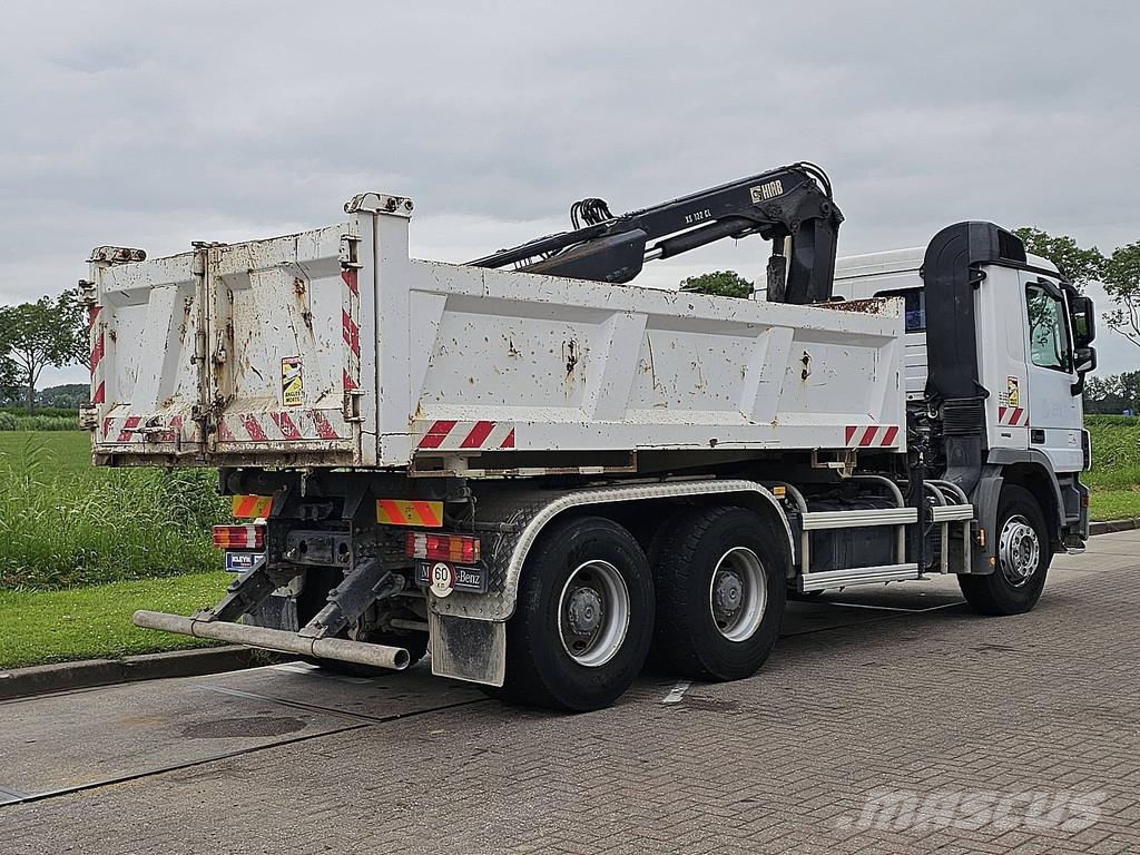 Mercedes-Benz ACTROS 2632 MP3 6X4 HIAB 122B-2 自卸式货车