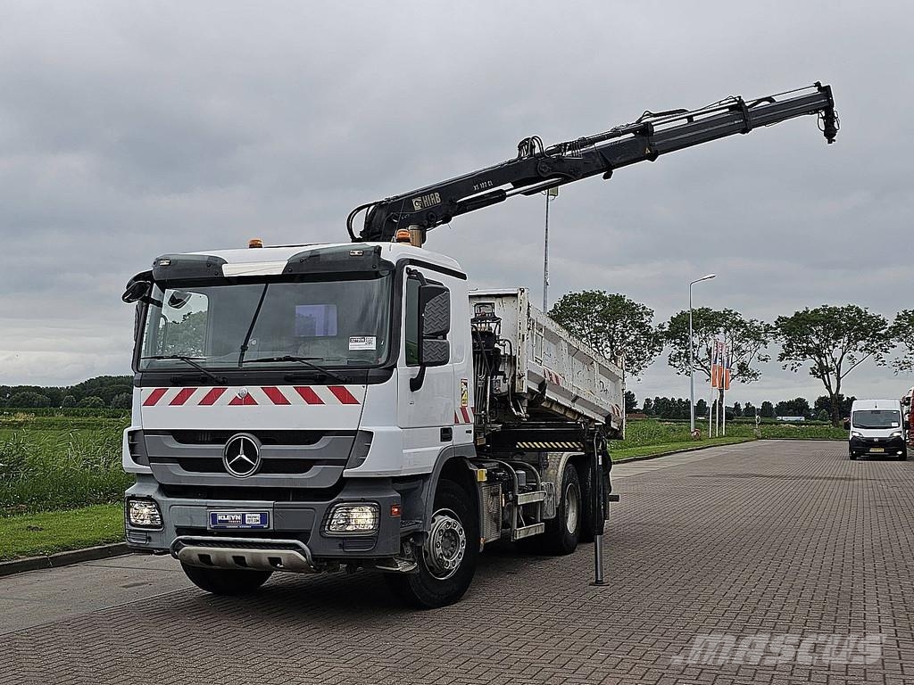 Mercedes-Benz ACTROS 2632 MP3 6X4 HIAB 122B-2 自卸式货车