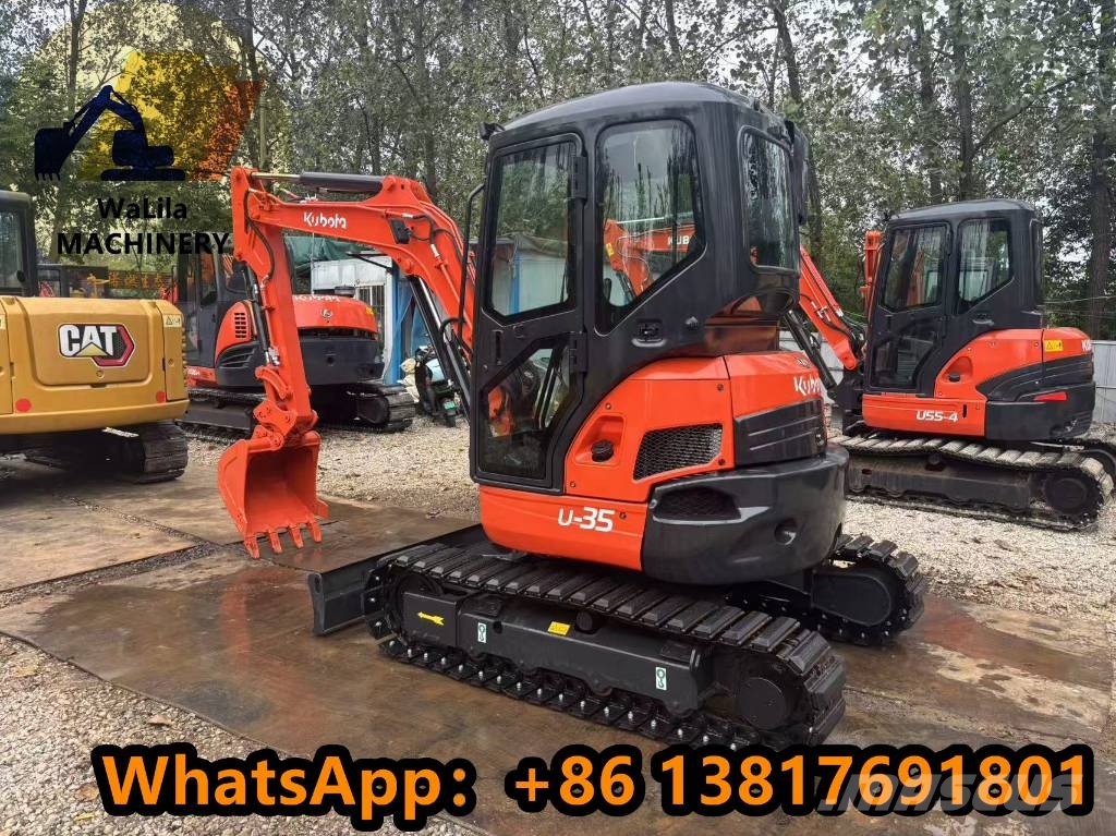 Kubota U 35 Mini bagri <7t