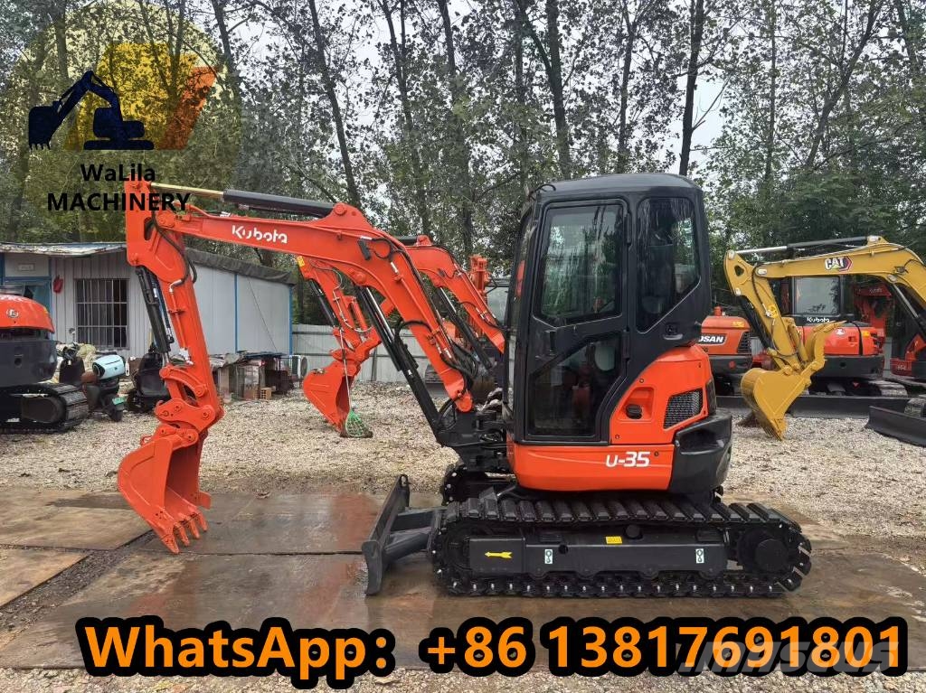Kubota U 35 Mini bagri <7t