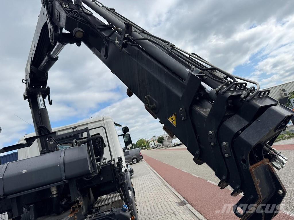 Scania P360 6x2, HIAB 188 E-3, Chassis / Fahrgestell Kranen voor alle terreinen