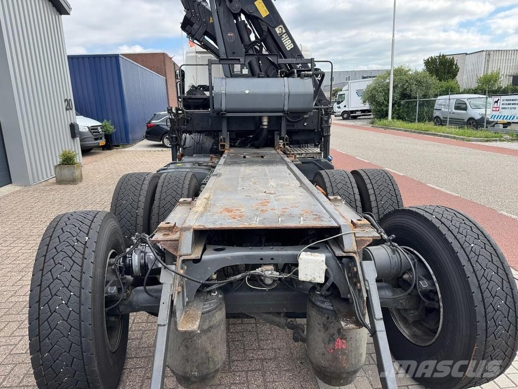 Scania P360 6x2, HIAB 188 E-3, Chassis / Fahrgestell Kranen voor alle terreinen