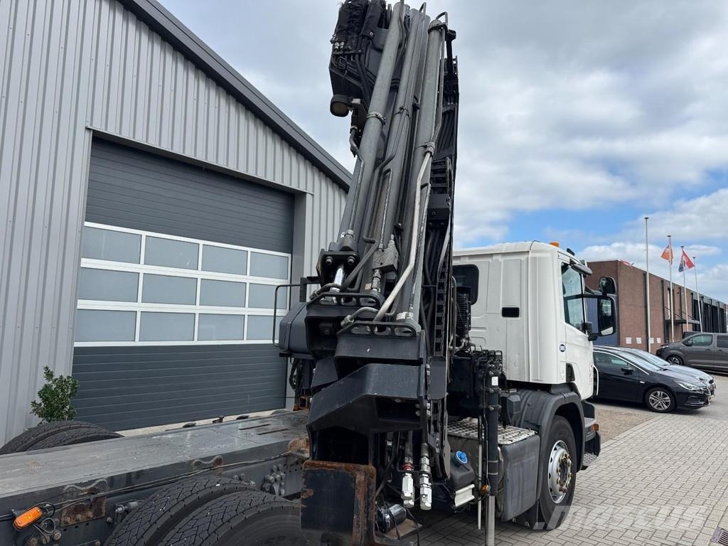 Scania P360 6x2, HIAB 188 E-3, Chassis / Fahrgestell Kranen voor alle terreinen