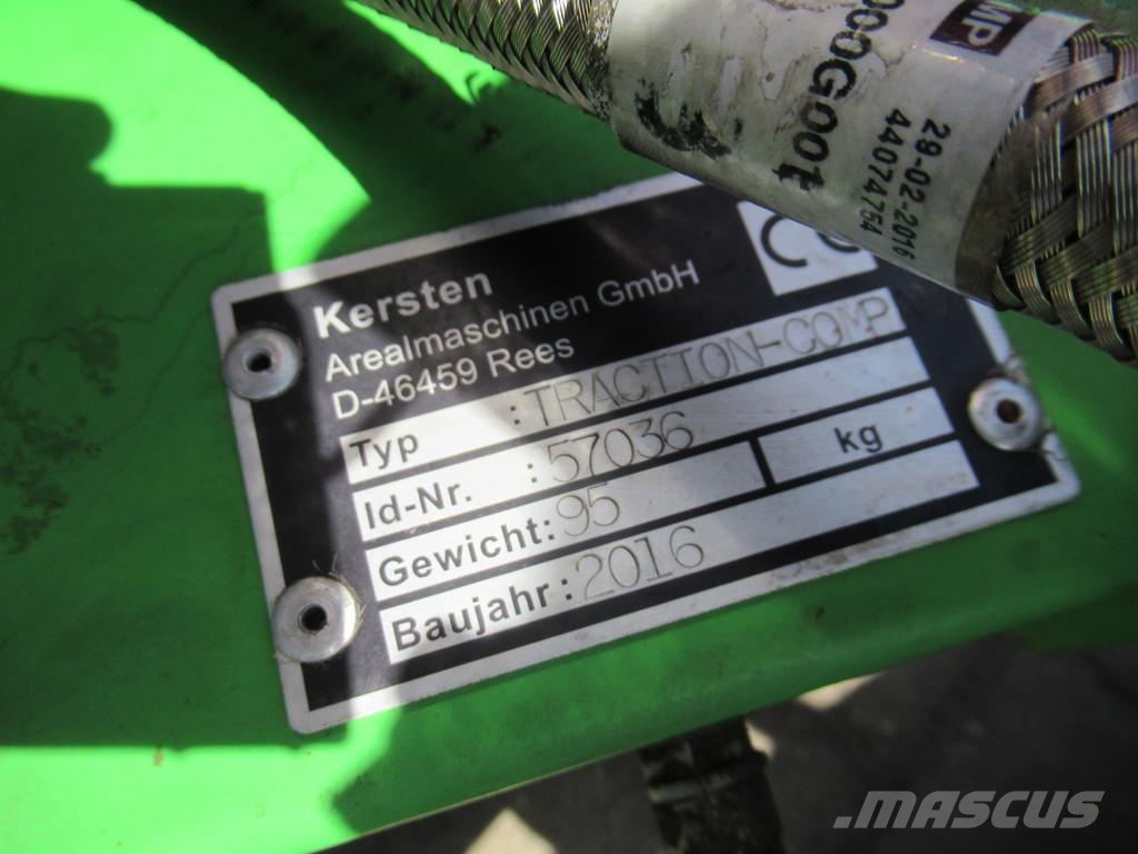 Weed Control + Kersten Traction-Comp + Air LPG Hyd Innenraumkehrmaschinen