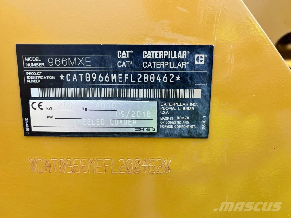 CAT 966 M XE Læssemaskiner på hjul
