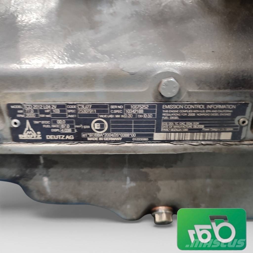 Merlo 34.7 Deutz TCD 2012 L04 2V Engine Motores