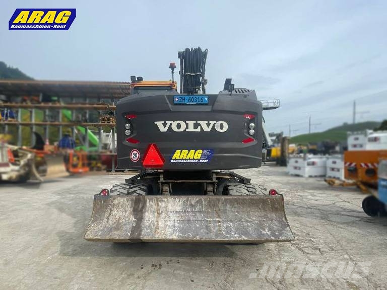 Volvo EWR 150 E Колёсные экскаваторы