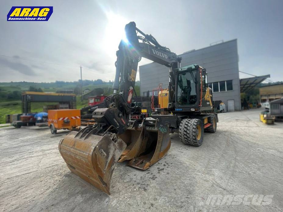 Volvo EWR 150 E Колёсные экскаваторы