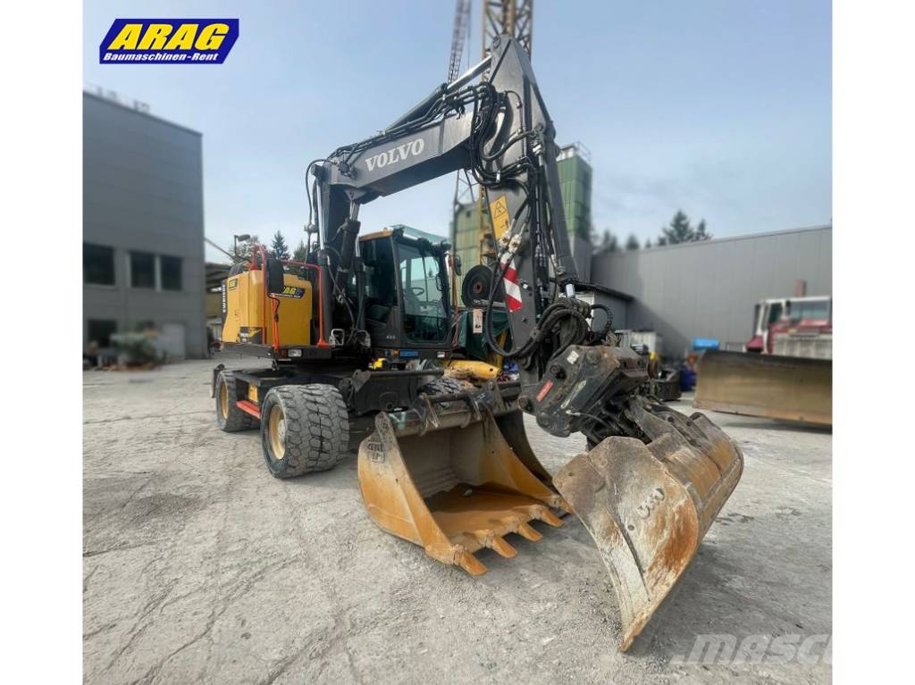 Volvo EWR 150 E Колёсные экскаваторы