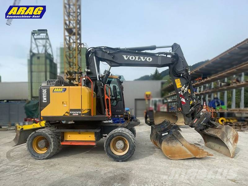 Volvo EWR 150 E Колёсные экскаваторы