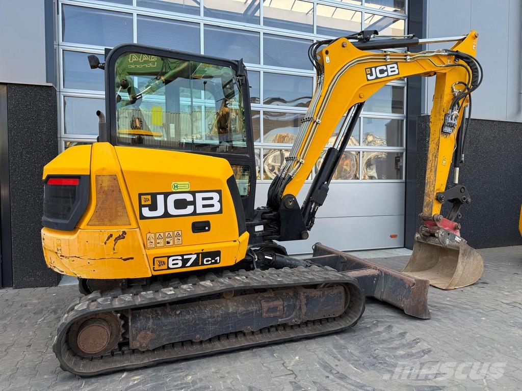 JCB 67C1 Mini ekskavatörler, 7 tona dek