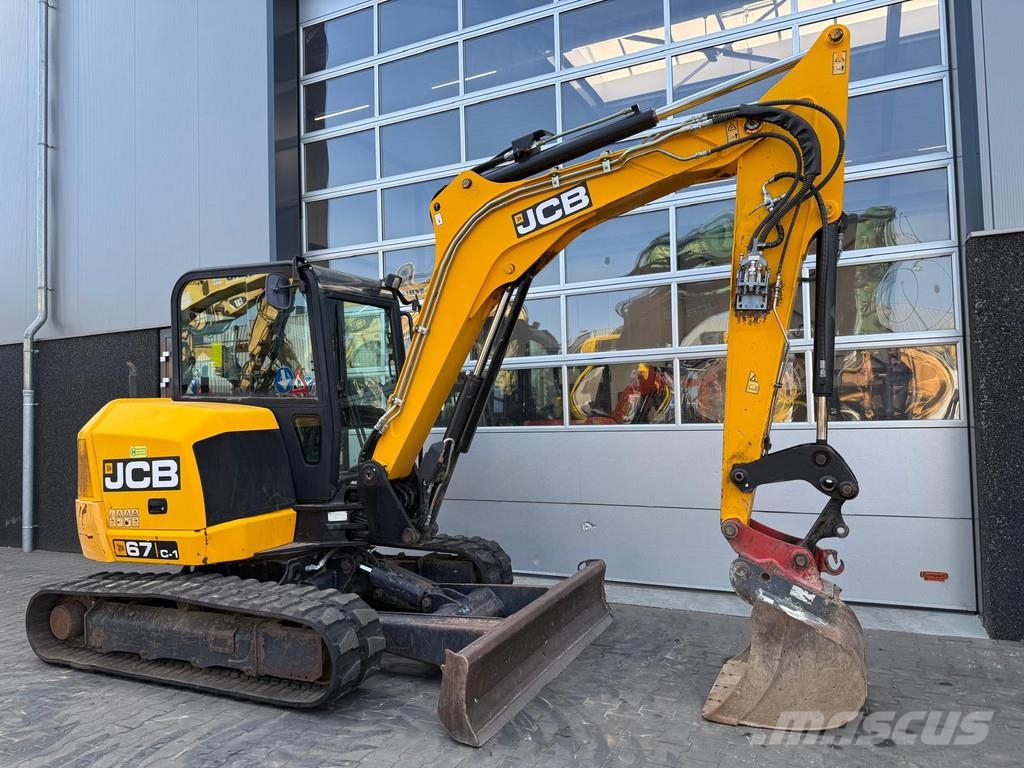 JCB 67C1 Mini ekskavatörler, 7 tona dek
