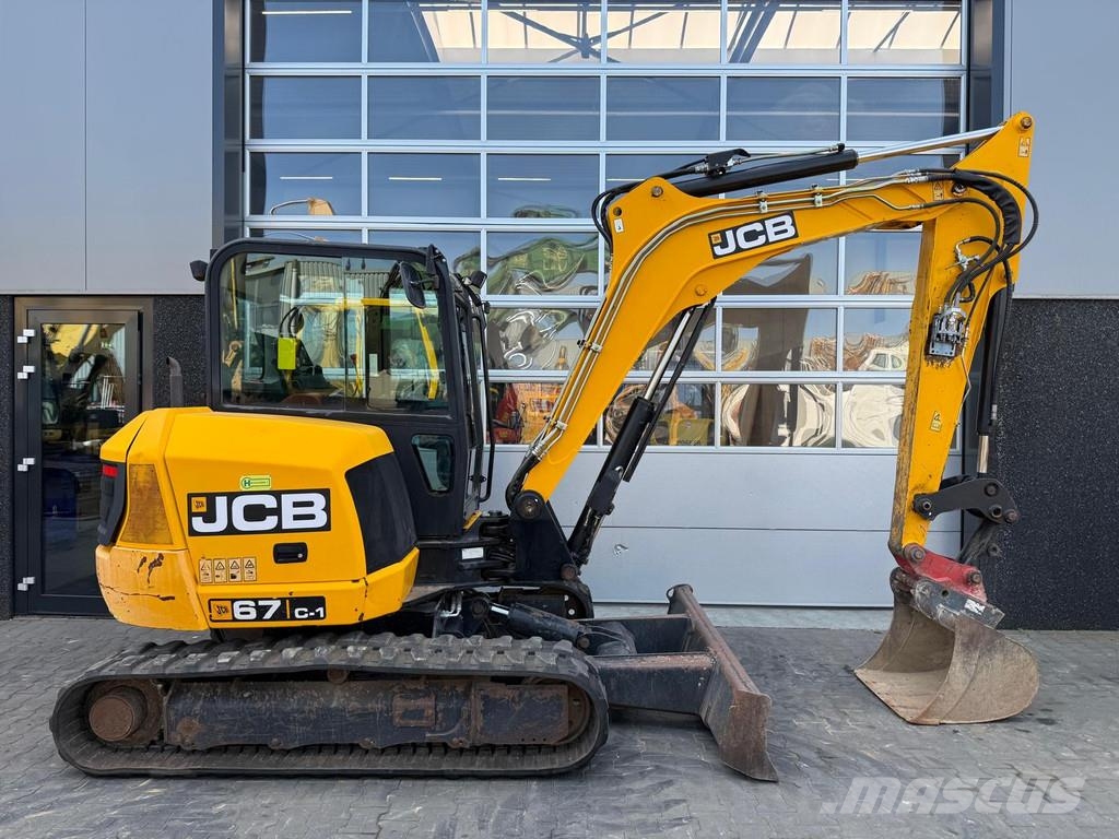 JCB 67C1 Mini ekskavatörler, 7 tona dek