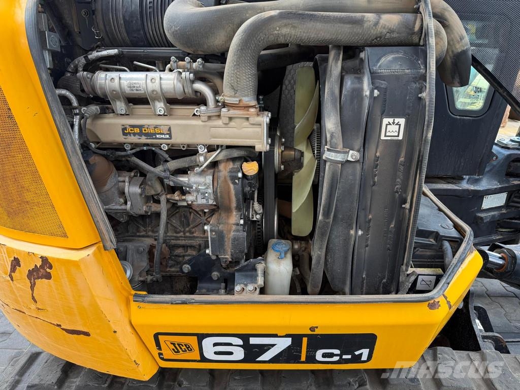 JCB 67C1 Mini ekskavatörler, 7 tona dek