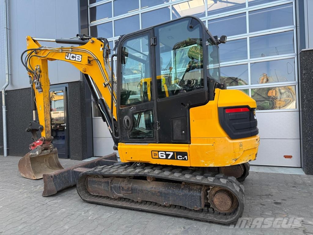 JCB 67C1 Mini ekskavatörler, 7 tona dek