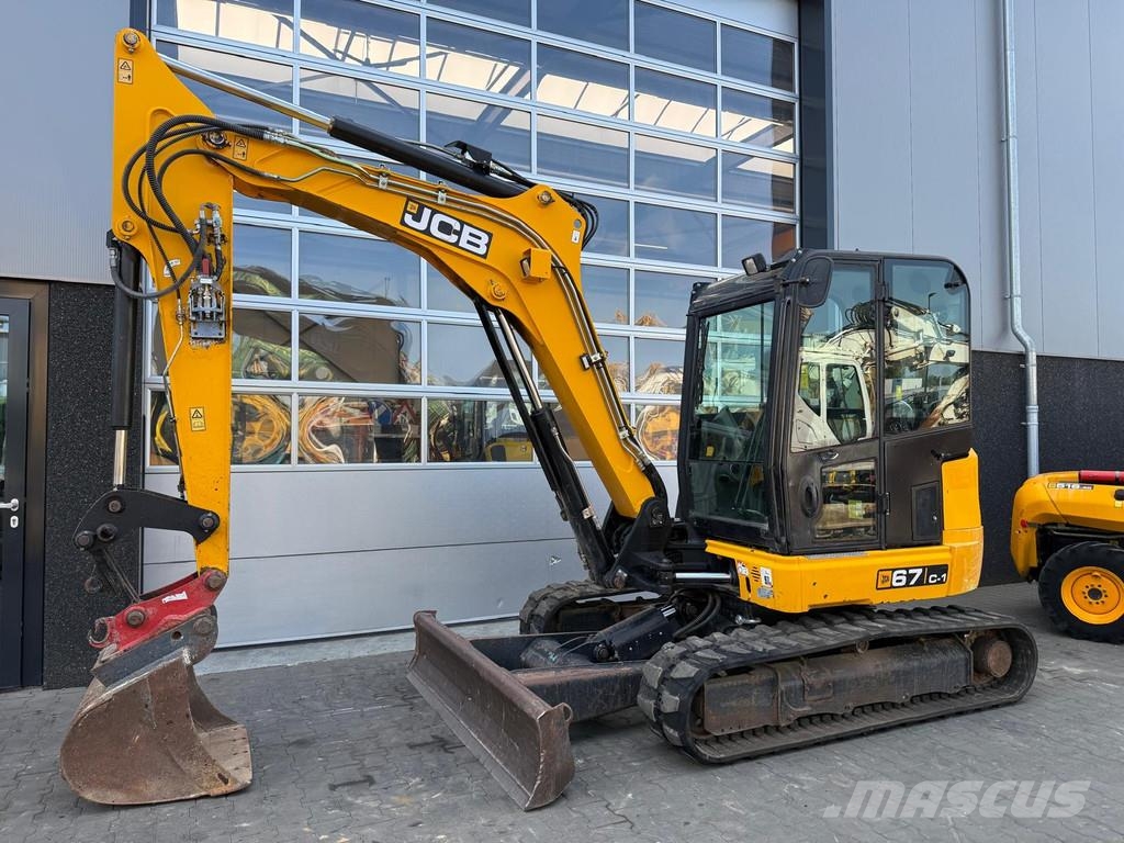 JCB 67C1 Mini ekskavatörler, 7 tona dek