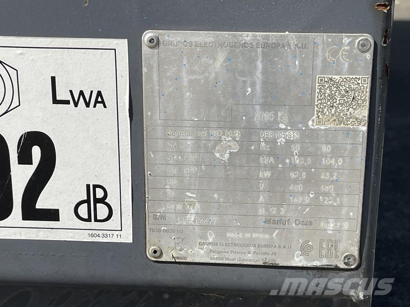 Atlas Copco QES 105 Diesel Generatoren