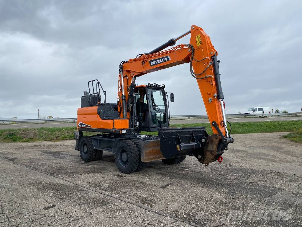 Develon DX160W-7K 2026 1er Main endommagée Ratiniai ekskavatoriai