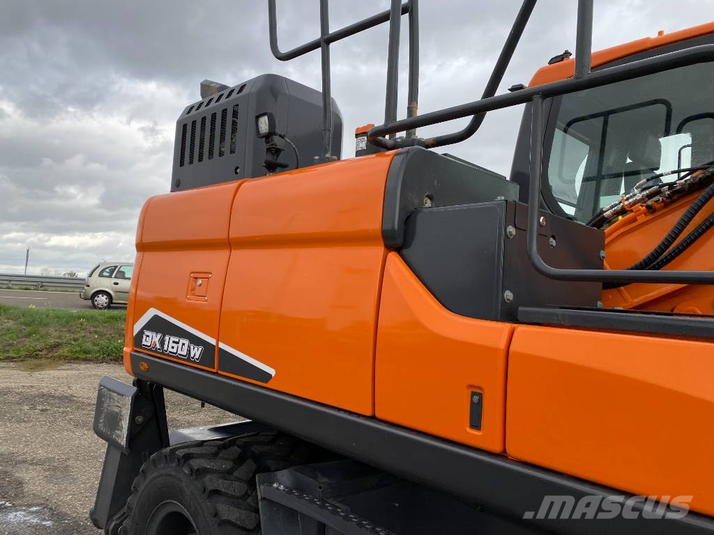 Develon DX160W-7K 2026 1er Main endommagée Ratiniai ekskavatoriai