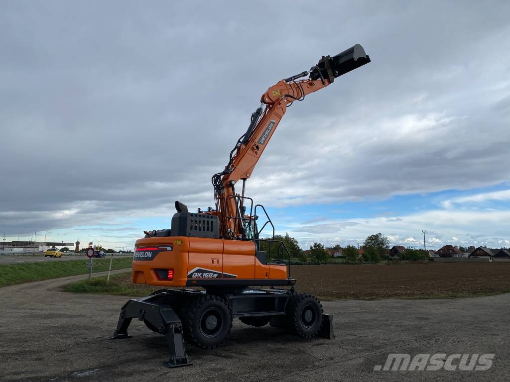 Develon DX160W-7K 2026 1er Main endommagée Ratiniai ekskavatoriai