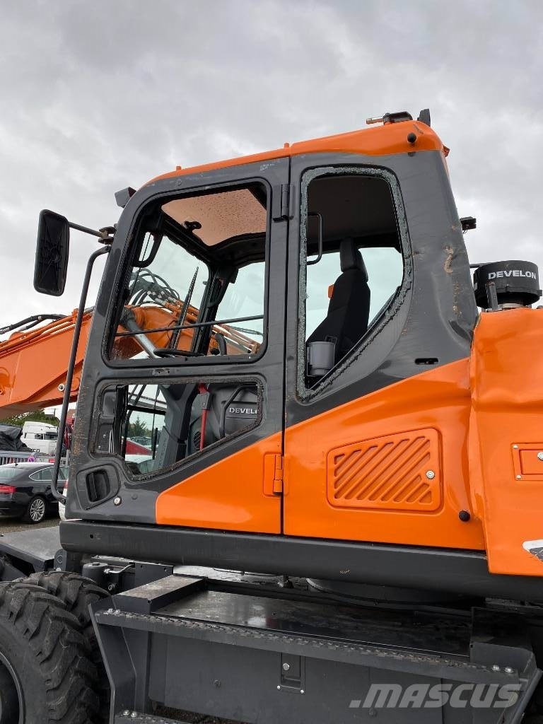 Develon DX160W-7K 2026 1er Main endommagée Ratiniai ekskavatoriai